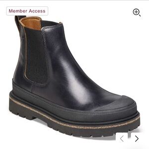 Birkenstock Prescott Black Chelsea Boots